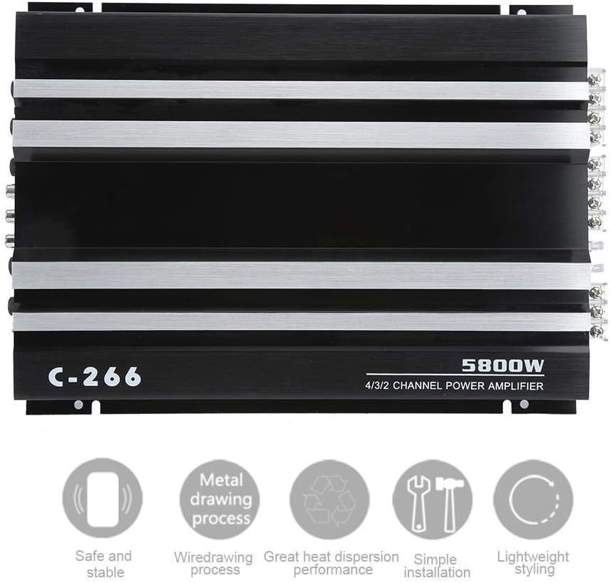 5800W 12V Car Amplifier K617222