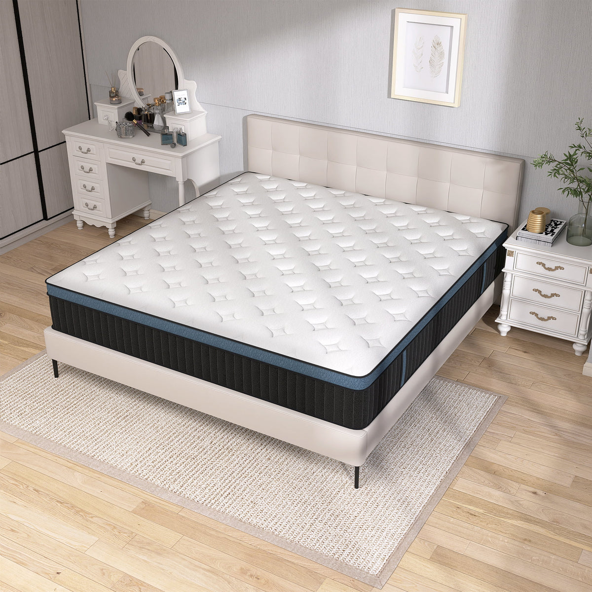 14 inch Full Hybrid Mattress with Gel Memory Foam L1088