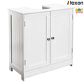 White Bathroom Vanity Cabinet with Adjustable Shelf D7262