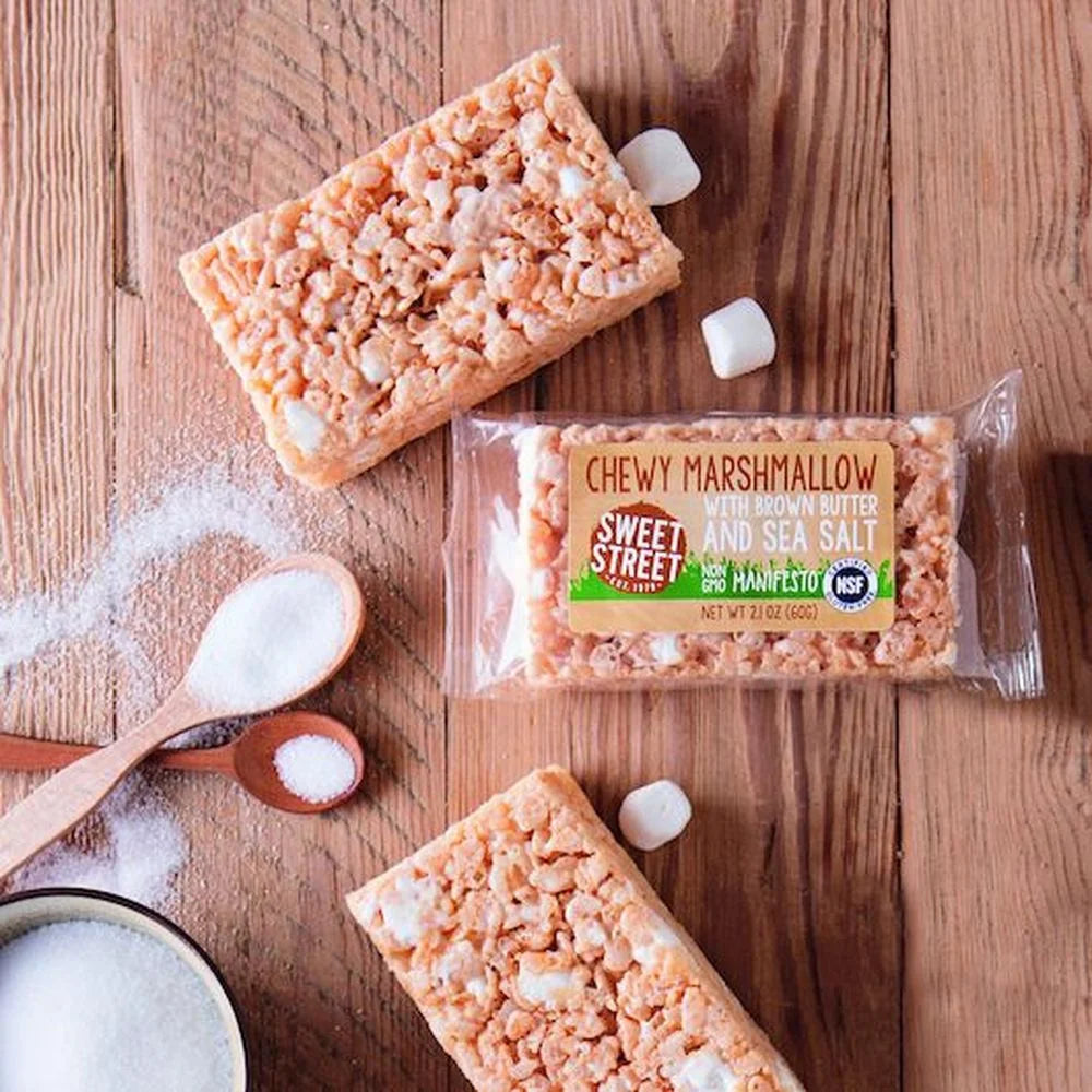 Chewy Marshmallow Bar, 2.1 Ounce, 40 per Case Z4626