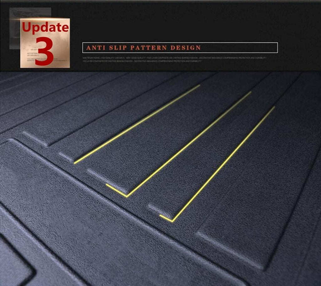 Heavy-Duty Waterproof Rear Cargo Tray Trunk Floor Mats E3427