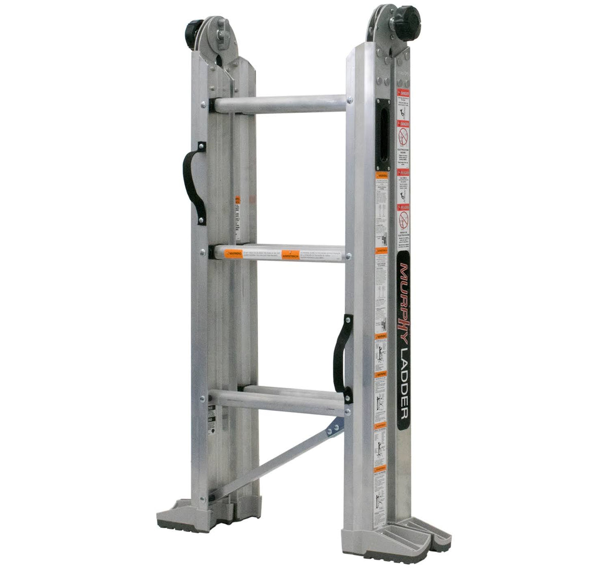 Aluminum Multi-Position Ladder with Wall Mount X1071