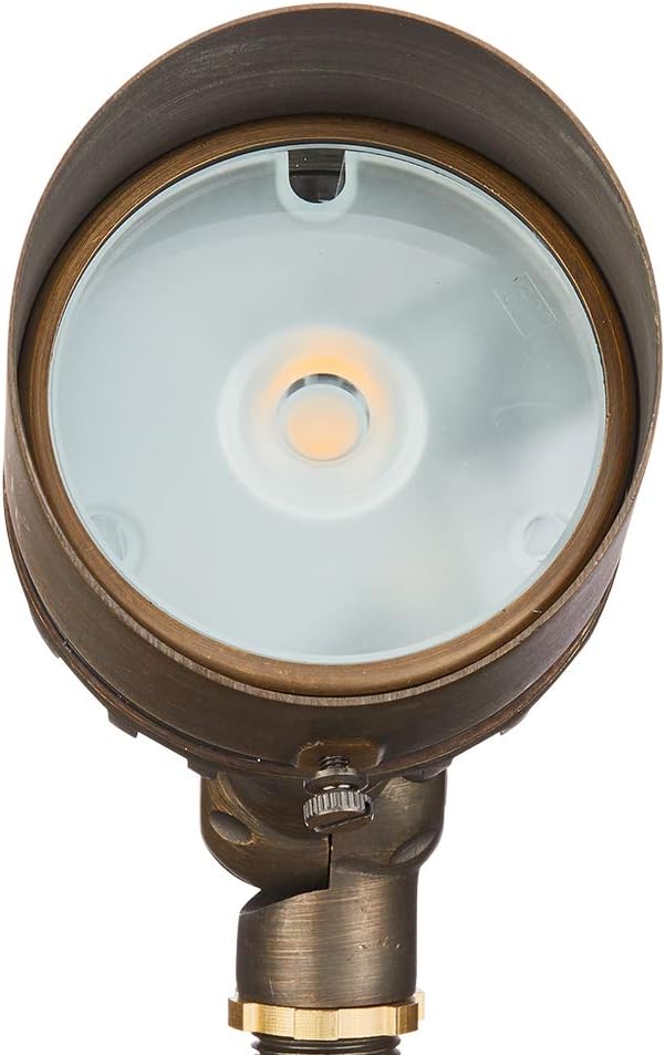 Bronze Cast Brass Outdoor LED Spotlight D9415