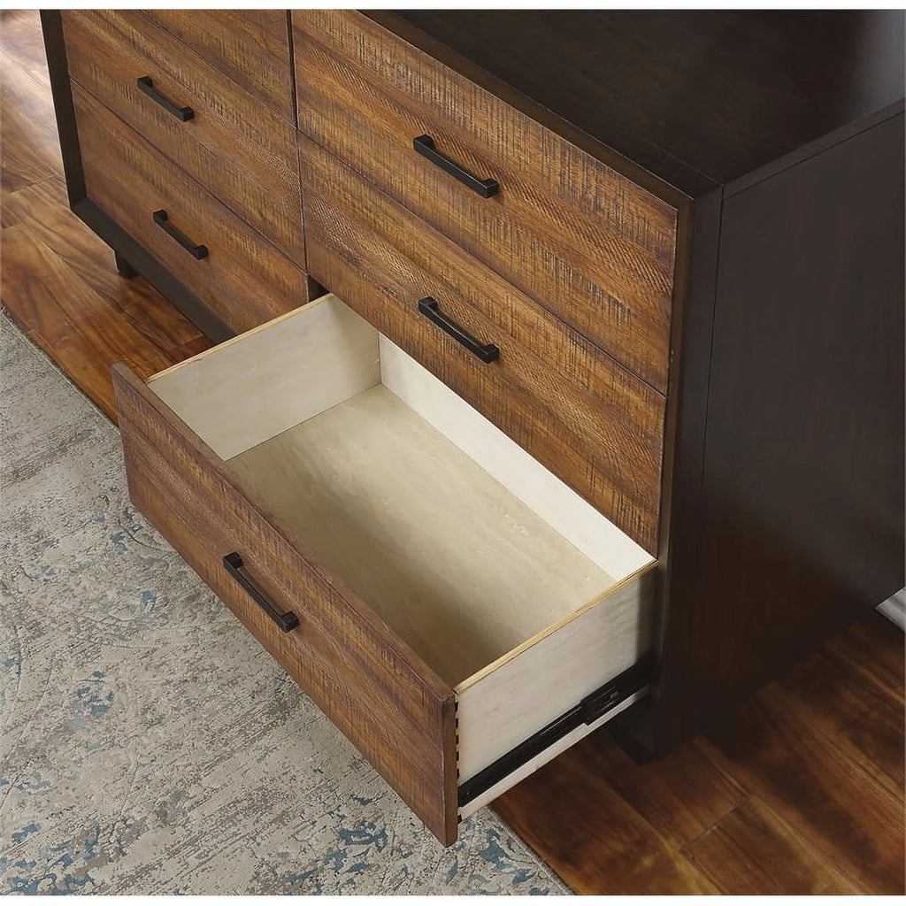 Brown Rustic Dresser J17710