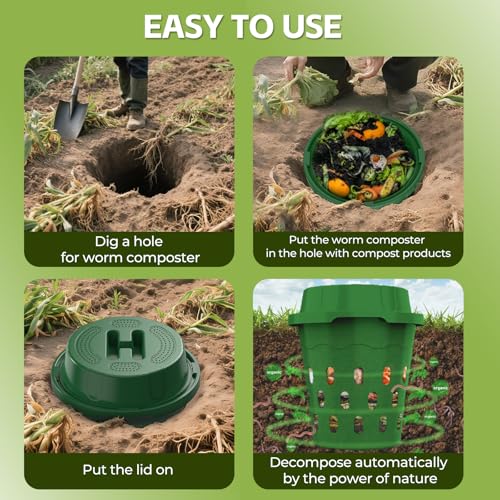 8L Inground Worm Composter N489