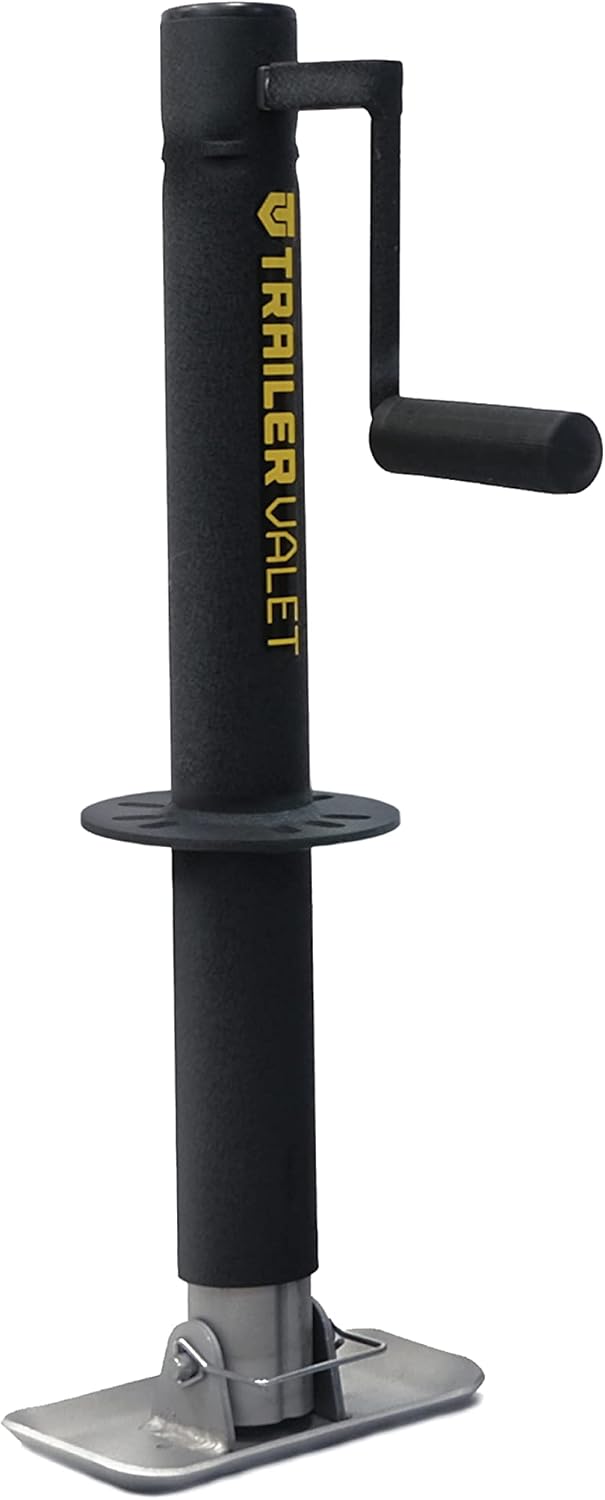 Center Mounted Manual Hand-Crank Jack, 2,000 lbs Load Capacity N163