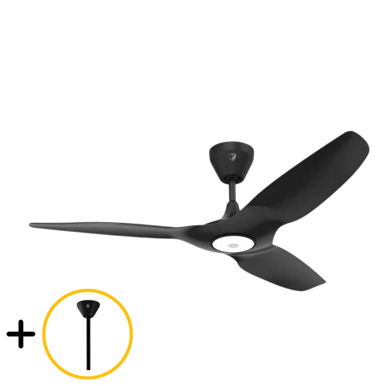 Black Outdoor Ceiling Fan with Downrod Z22129