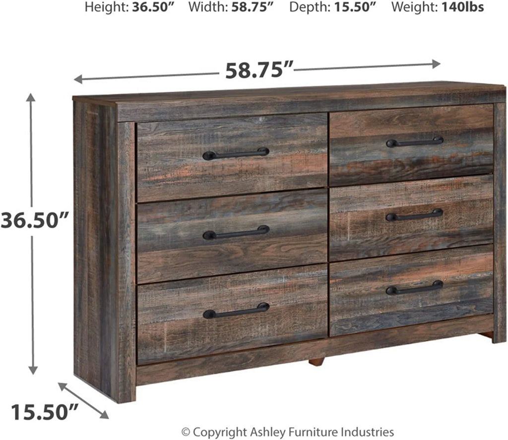 6 Drawer Dresser Y459