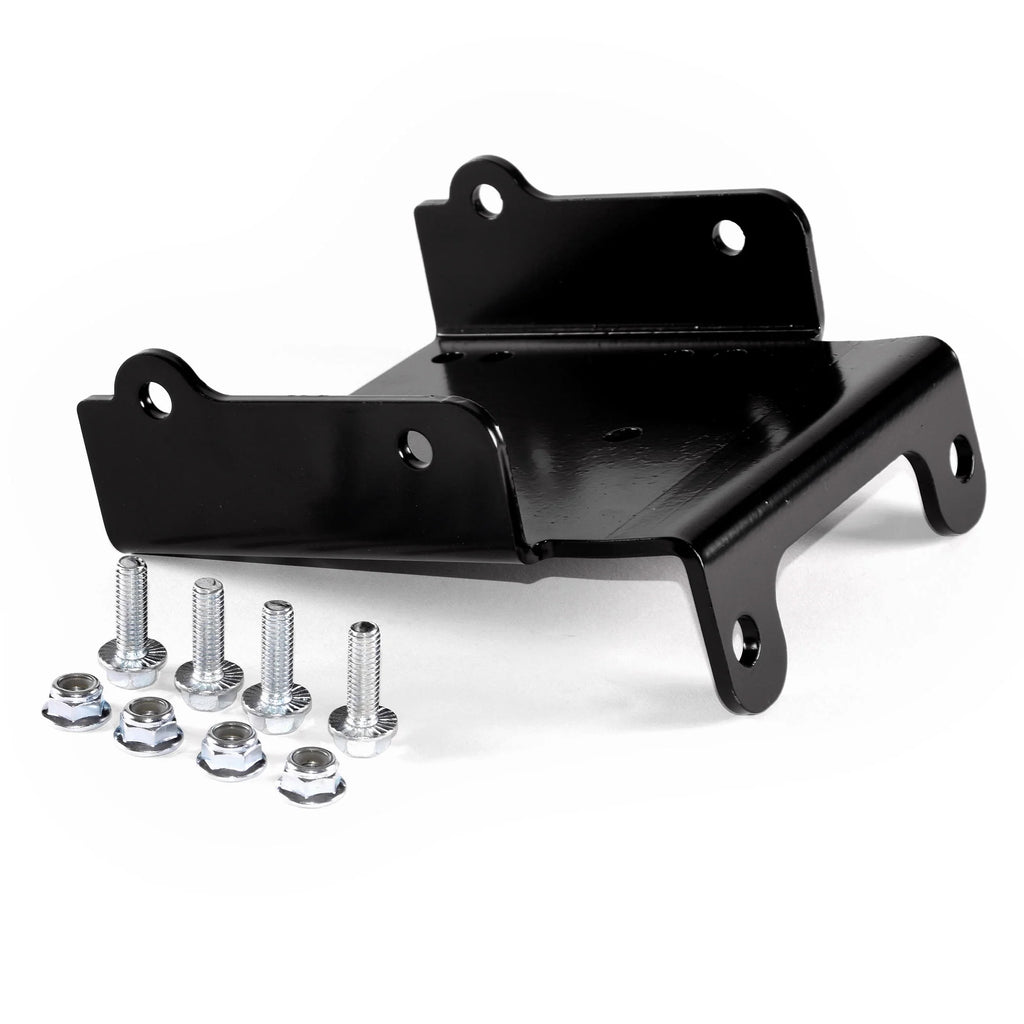 Heavy-Duty ATV Winch Mount Bracket Powder Coated Steel I987130