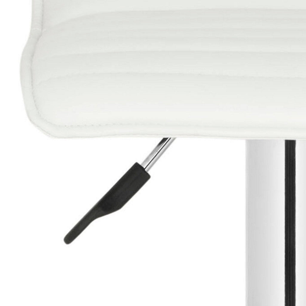 White Swivel Bar Stool G964232