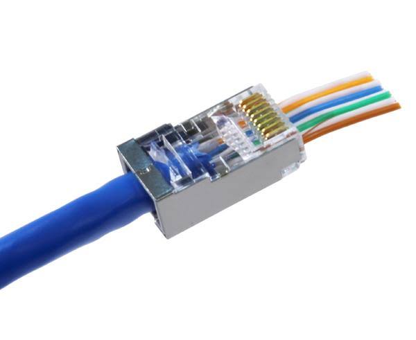 50 Pack Cat6 RJ45 Connector 8p8c J324900
