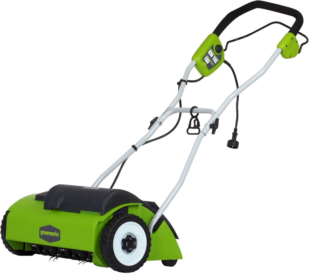 13 Amp 14-Inch Corded Dethatcher / Scarifier V9035