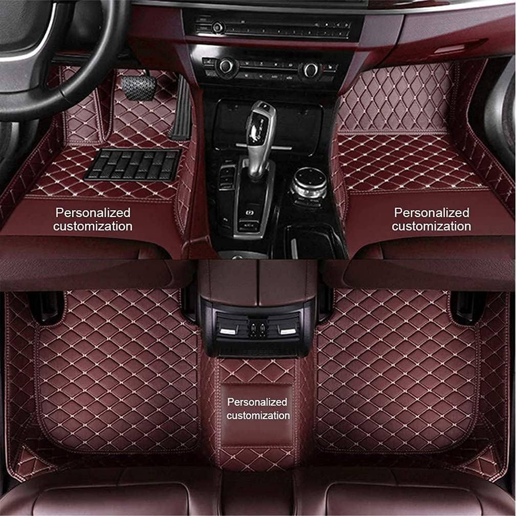 Red Waterproof Non-Slip Full Coverage Car Floor Mats M48524