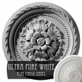 11 1/2x22OD x 1x22P Ultra Pure White Ceiling Medallion M257461