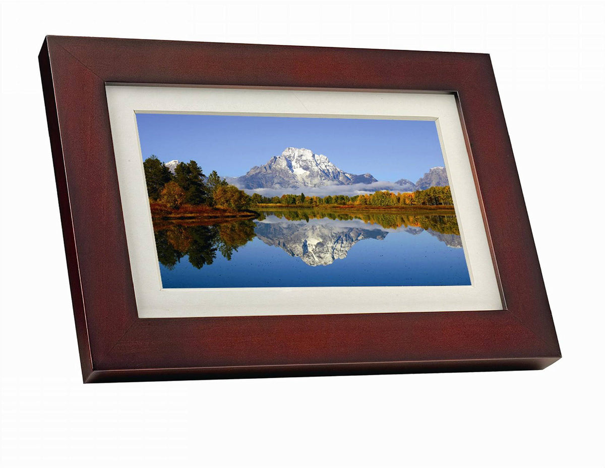 10" Digital Picture Frames Brown/Black with White Mat G62460