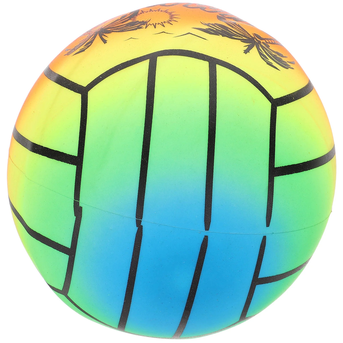 Inflatable Rainbow Volleyball Beach Ball Z91076