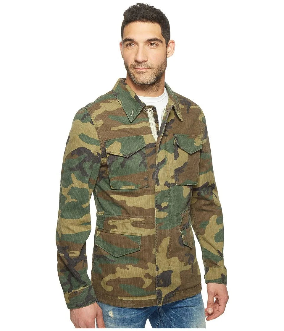 Camo Woodland Field Coat N889