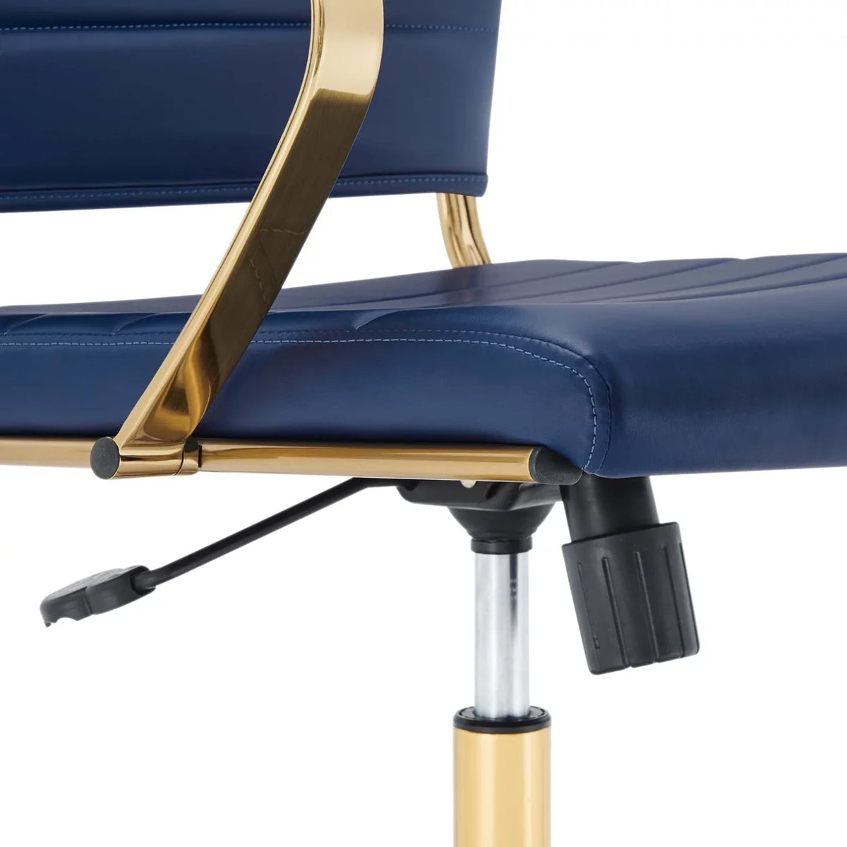 Gold Stainless Steel Highback Office Chair O3542