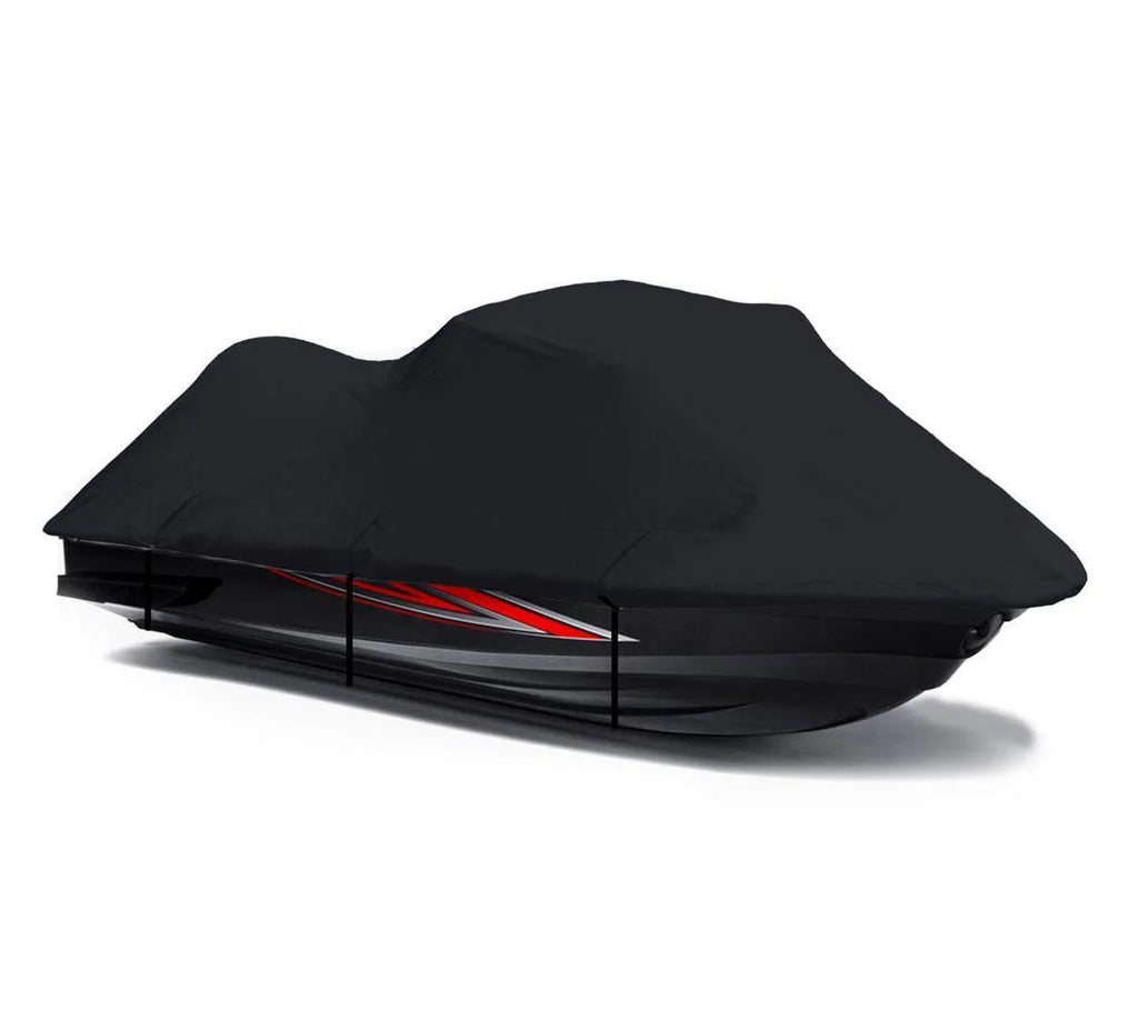 Black 600 Denier Jet Ski Watercraft Cover X744701