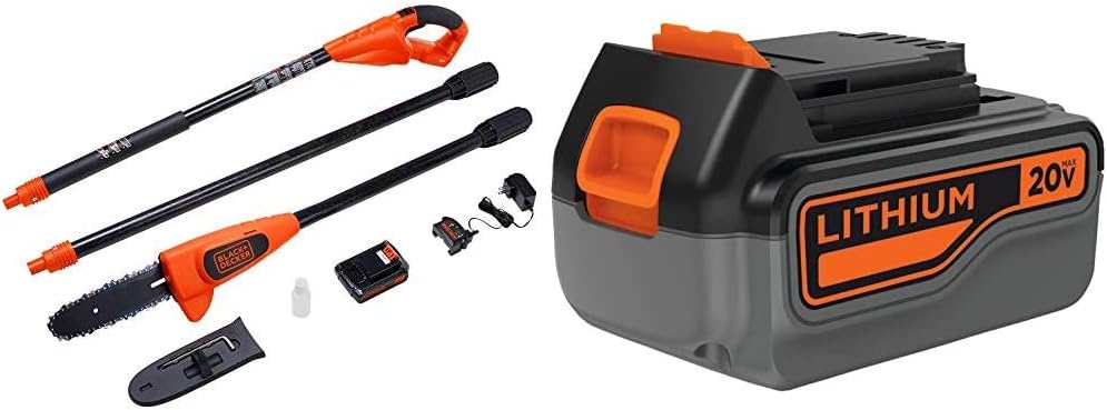 20V Max Cordless 8-Inch Pole Saw Y5743