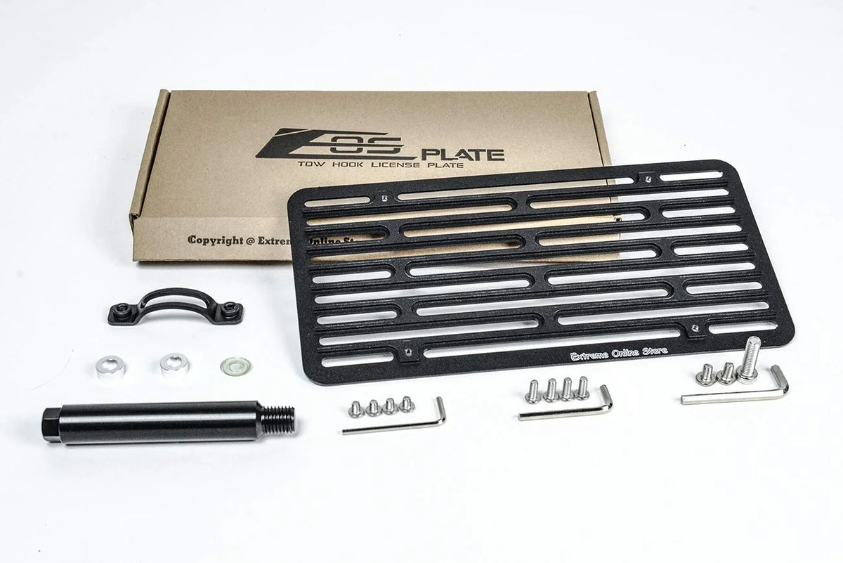 Tow Hook License Plate Relocator Mount Bracket V45487