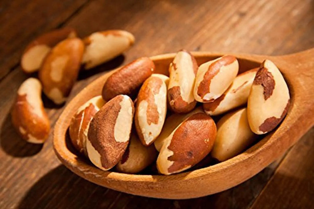 Dry Roasted Salted Brazil Nuts 25 Lbs I7744