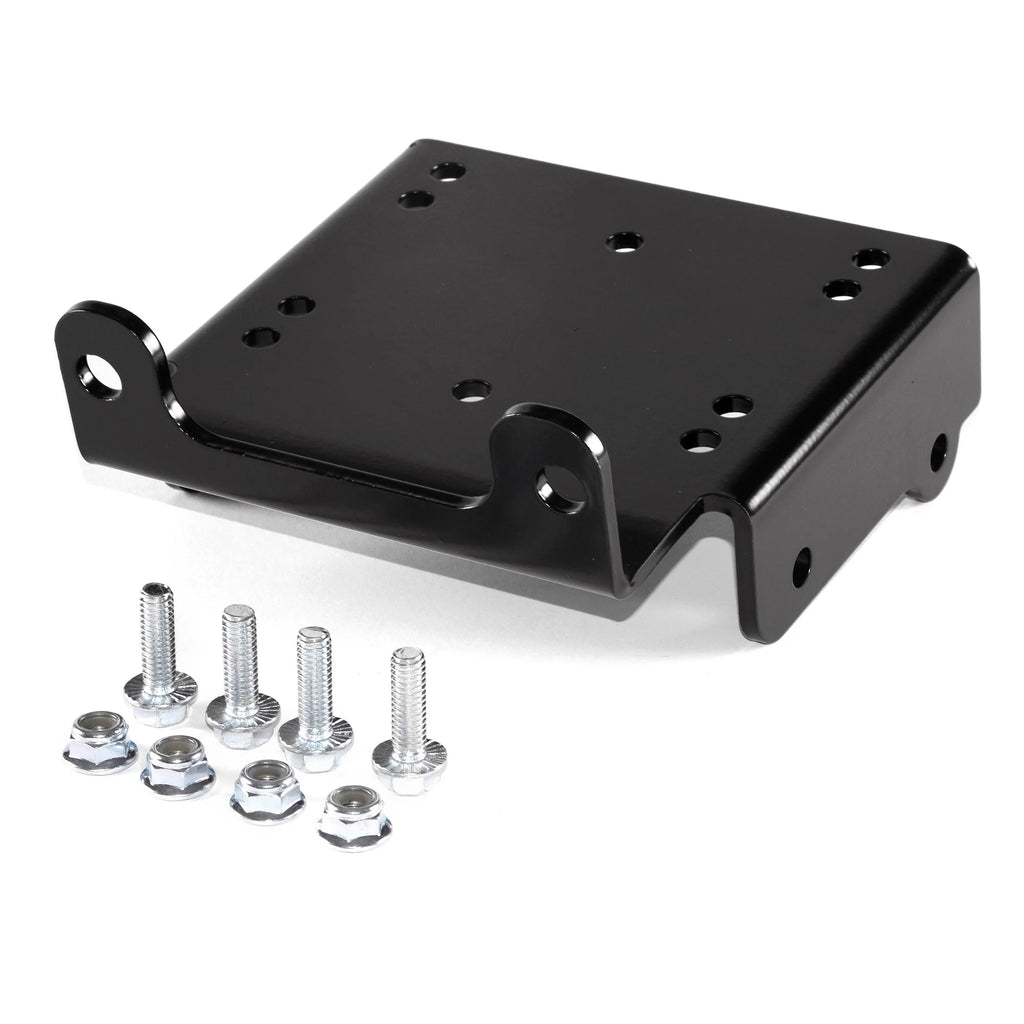 Heavy-Duty ATV Winch Mount Bracket Powder Coated Steel I987130