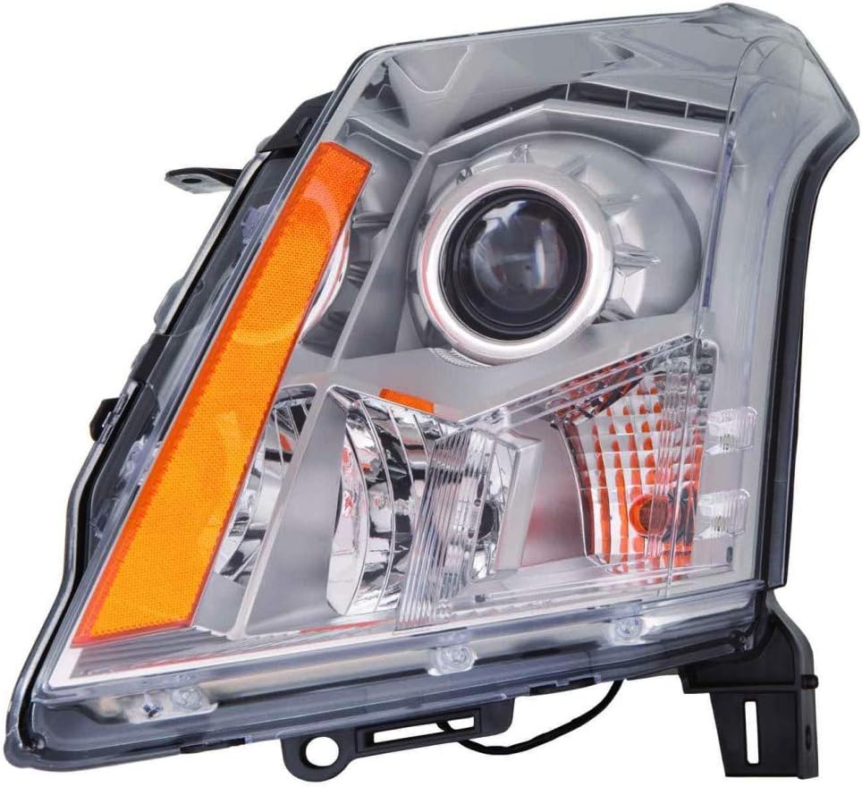 Headlight Assembly for Cadillac SRX 2014 2015 2016 Passenger Side Halogen Type L145