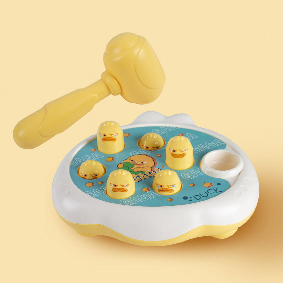 Whack A Frog Game Desktop Toy With Hammer V673