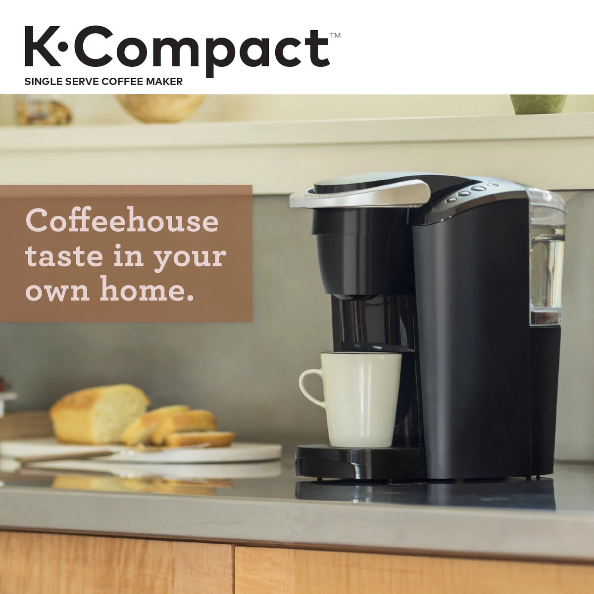 Black Single-Serve K-Cup Pod Coffee Maker G33018