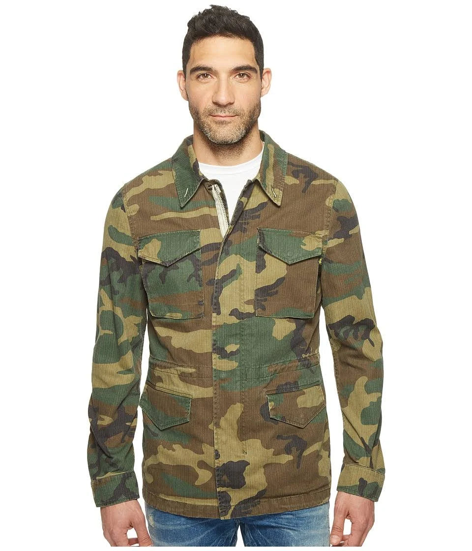 Camo Woodland Field Coat N889