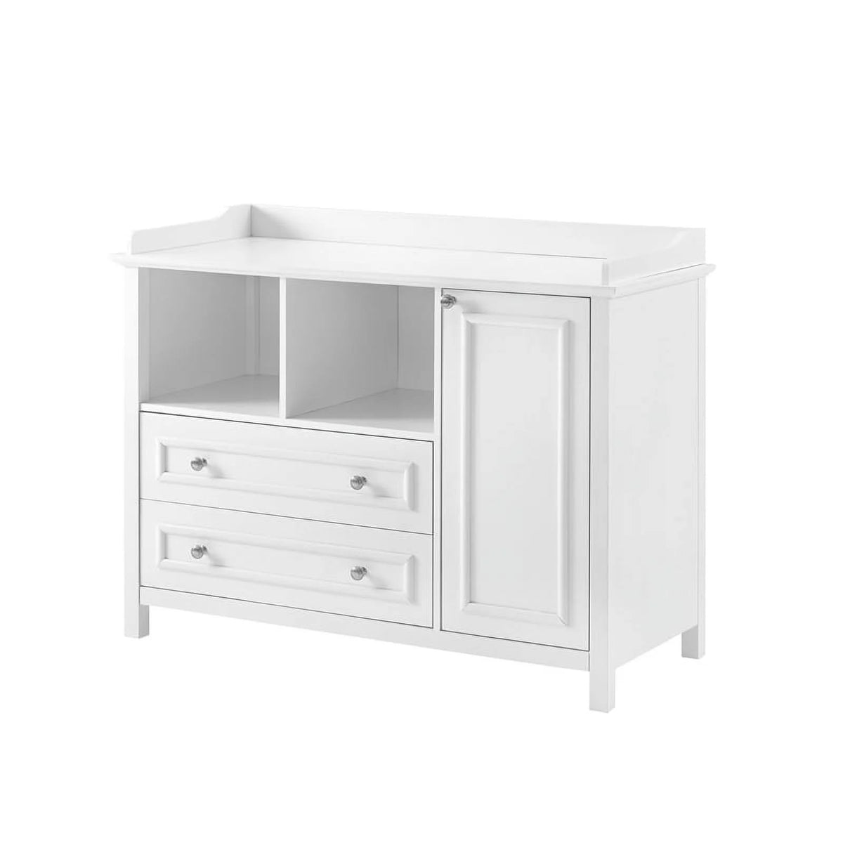 46" 2-Drawer 1-Cabinet Children's Wood Dresser J63596