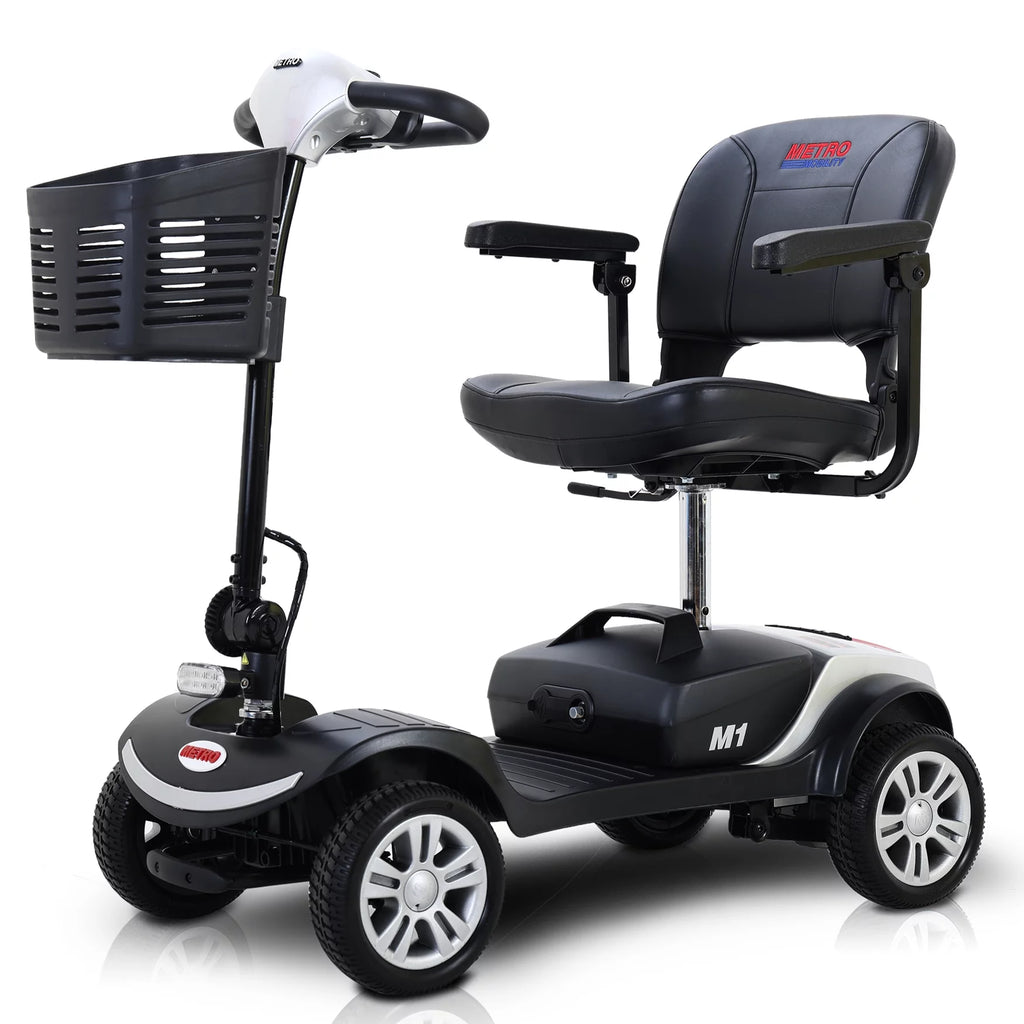 Powered Folding Mobility Scooter with Basket & Headlight U997
