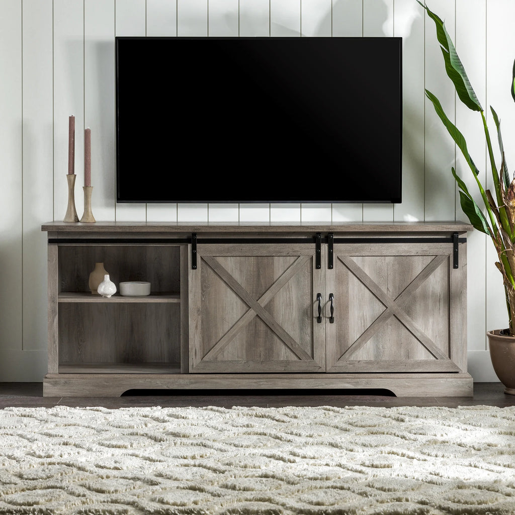 Modern Sliding Door TV Stand L74238
