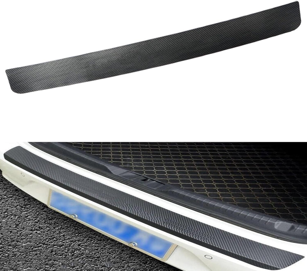 Black Rubber Trunk Door Entry Guard Car Accessory L8345